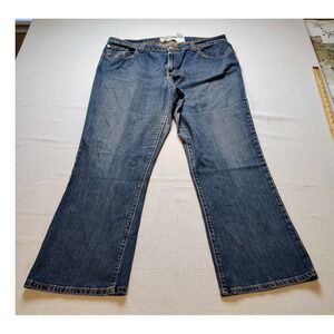 Vintage Levis 515 Bootcut Jeans Womens 20M Blue Medium Wash Stretch Denim 22